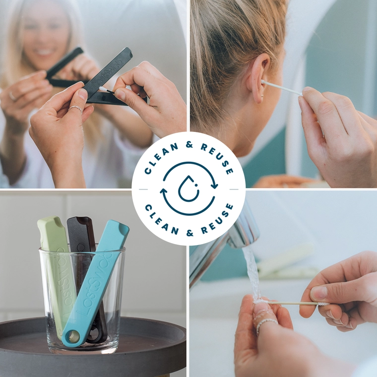 LastSwab Basic Reusable Ear Swab - Blue