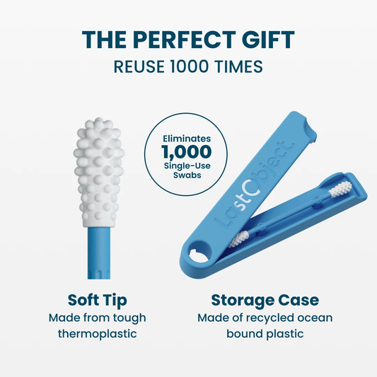 LastSwab Basic Reusable Ear Swab - Blue