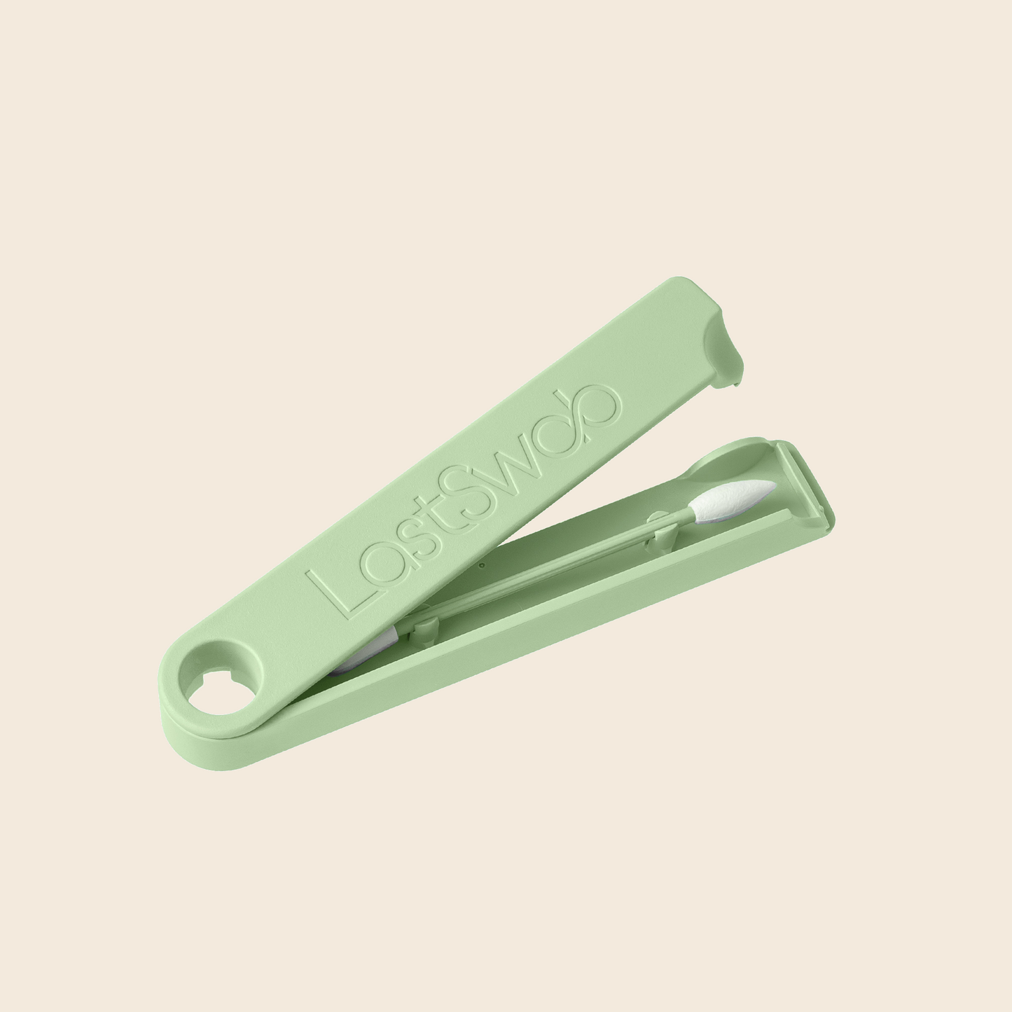 LastSwab Beauty Reusable Makeup Swab - Green