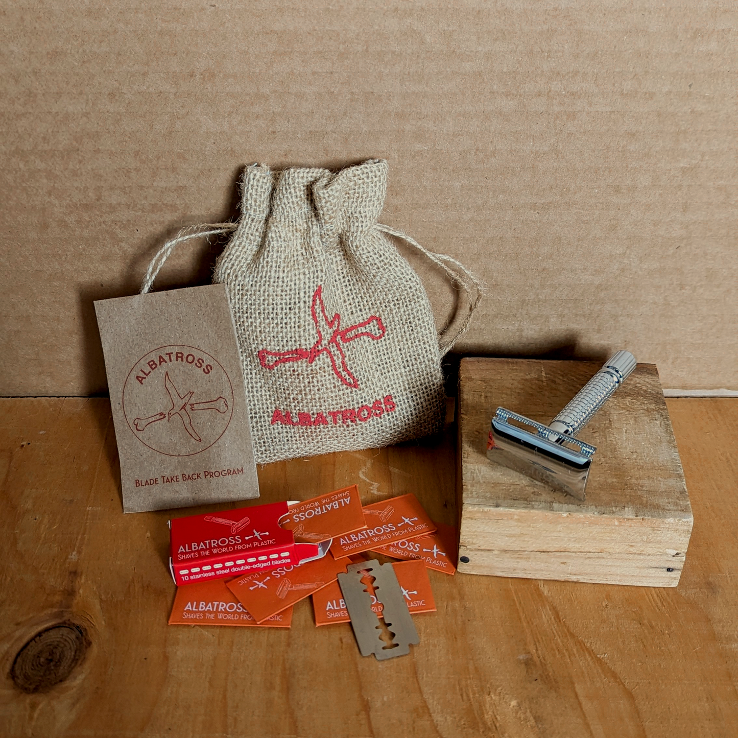 3-Piece Safety Razor Set