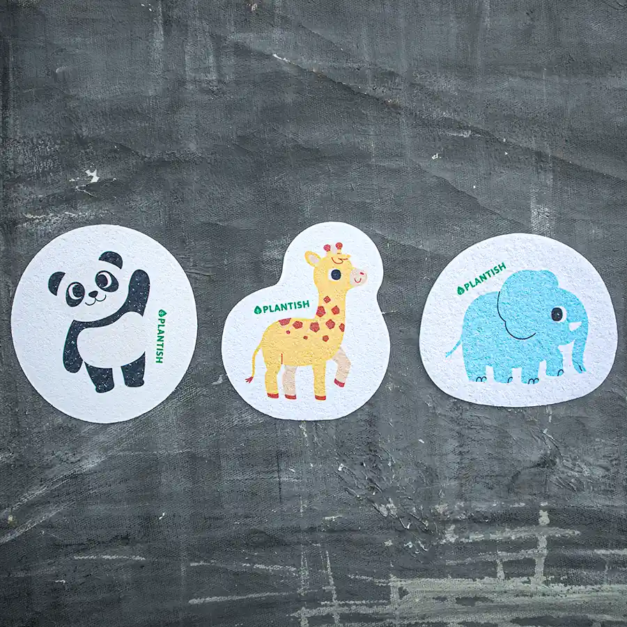 Pop-Up Sponge - Endangered Species Designs