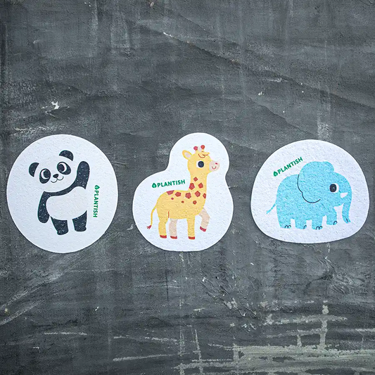 Pop-Up Sponge - Endangered Species Designs