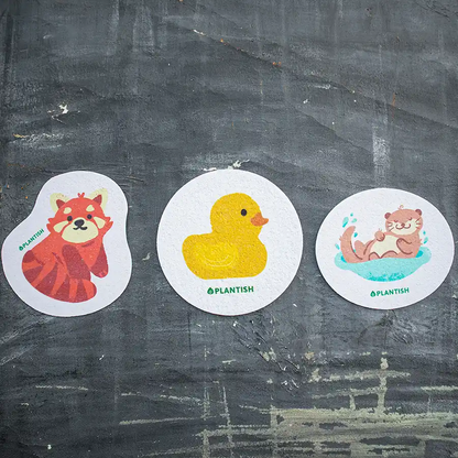 Pop-Up Sponge - Fluffy Friends Designs