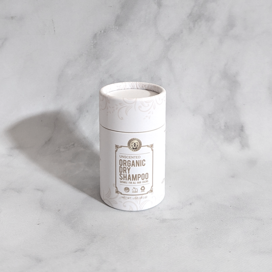 Travel-Size Organic Natural Dry Shampoo Powder - Unscented