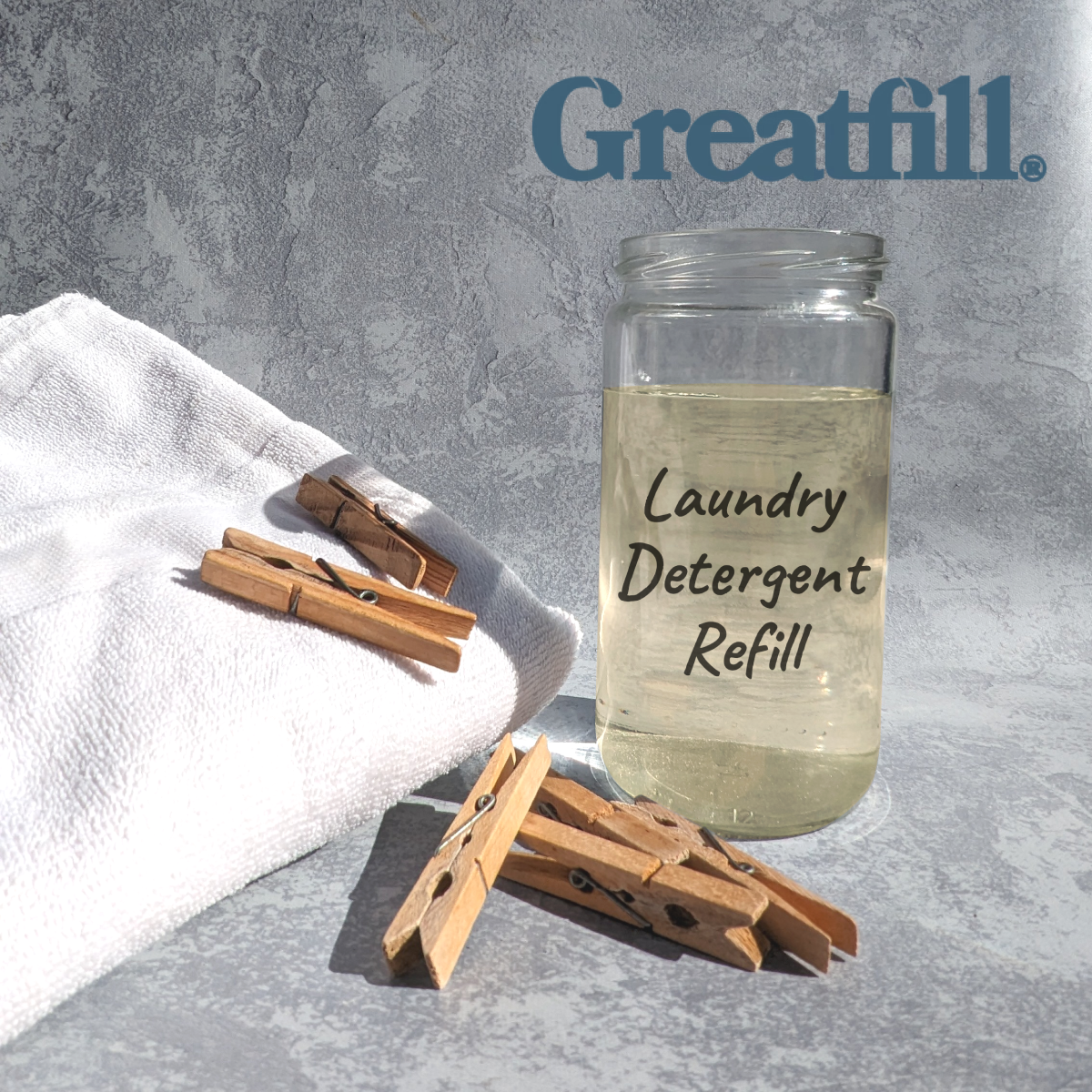 [REFILL] Free + Clear Laundry Detergent