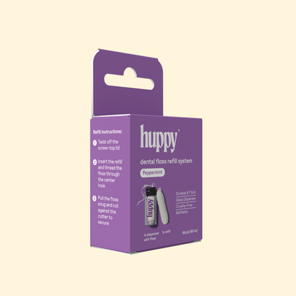 Vegan Dental Floss with Jar and Refill