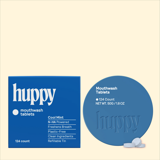 Alcohol-Free Cool Mint & Fluoride-Free Mouthwash Tablets