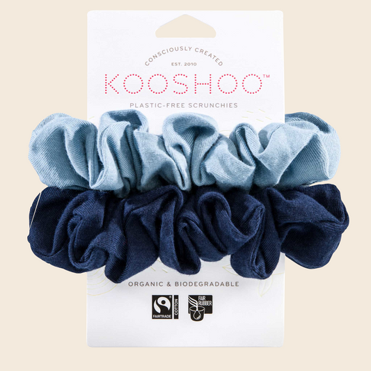 [RETIRED] Plastic-Free Scrunchies - Evening Sky