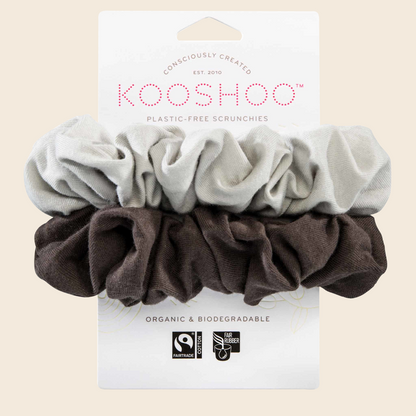 Plastic-Free Scrunchies - Moon Shadow