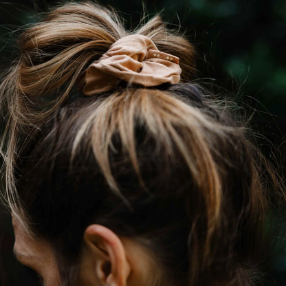 [RETIRED] Plastic-Free Scrunchies - Macchiato Brown