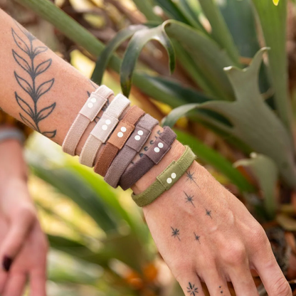 Plastic-Free Hair Ties - Earth Tints