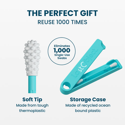 LastSwab Basic Reusable Ear Swab - Turquoise