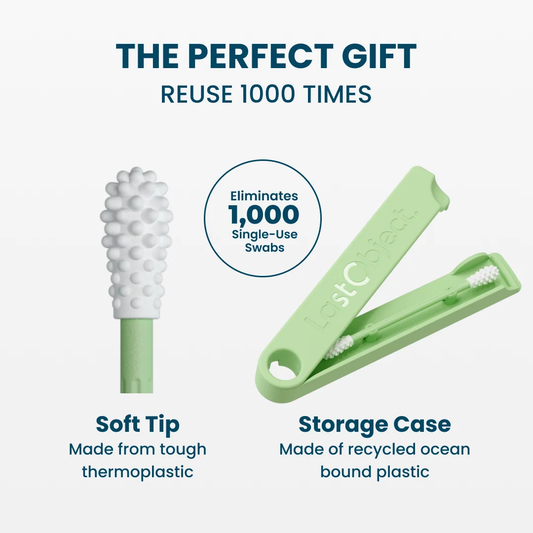 LastSwab Basic Reusable Ear Swab - Green