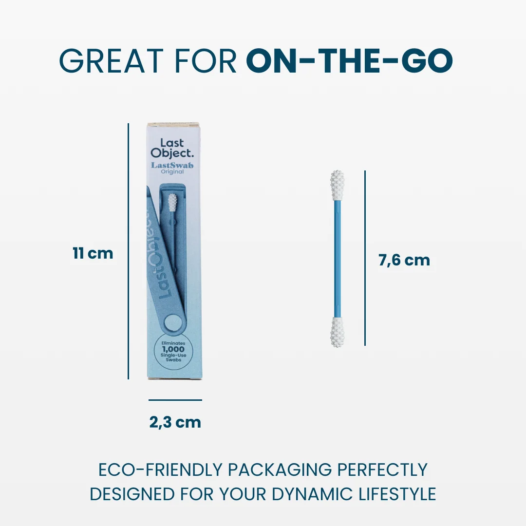 LastSwab Basic Reusable Ear Swab - Blue
