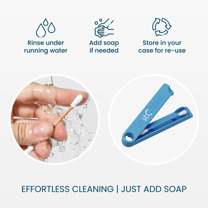 LastSwab Basic Reusable Ear Swab - Blue