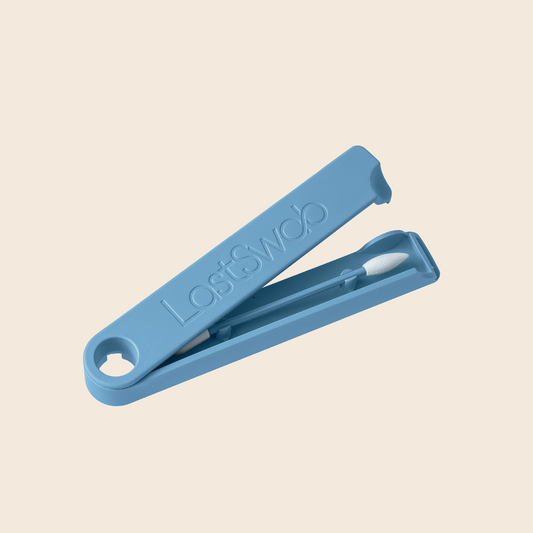 LastSwab Beauty Reusable Makeup Swab - Blue