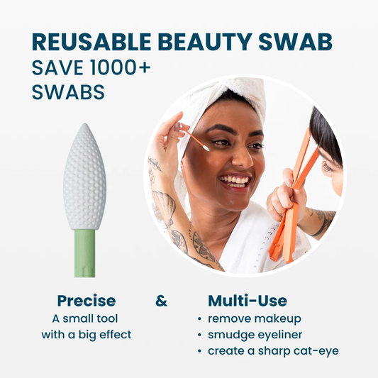 LastSwab Beauty Reusable Makeup Swab - Green