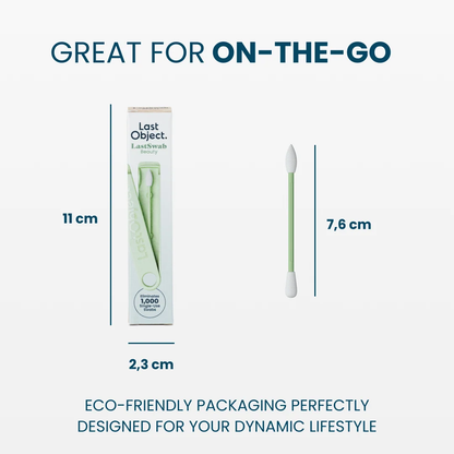 LastSwab Beauty Reusable Makeup Swab - Green