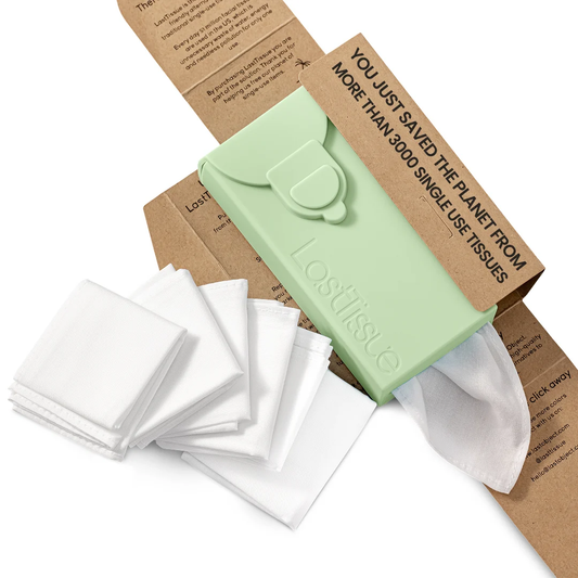 LastTissue Reusable Tissue Pack - Green