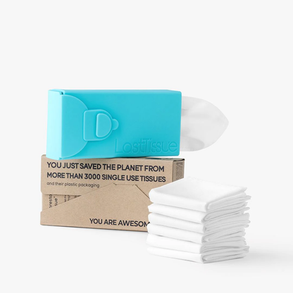 LastTissue Reusable Tissue Pack - Turquoise