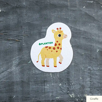 Pop-Up Sponge - Endangered Species Designs