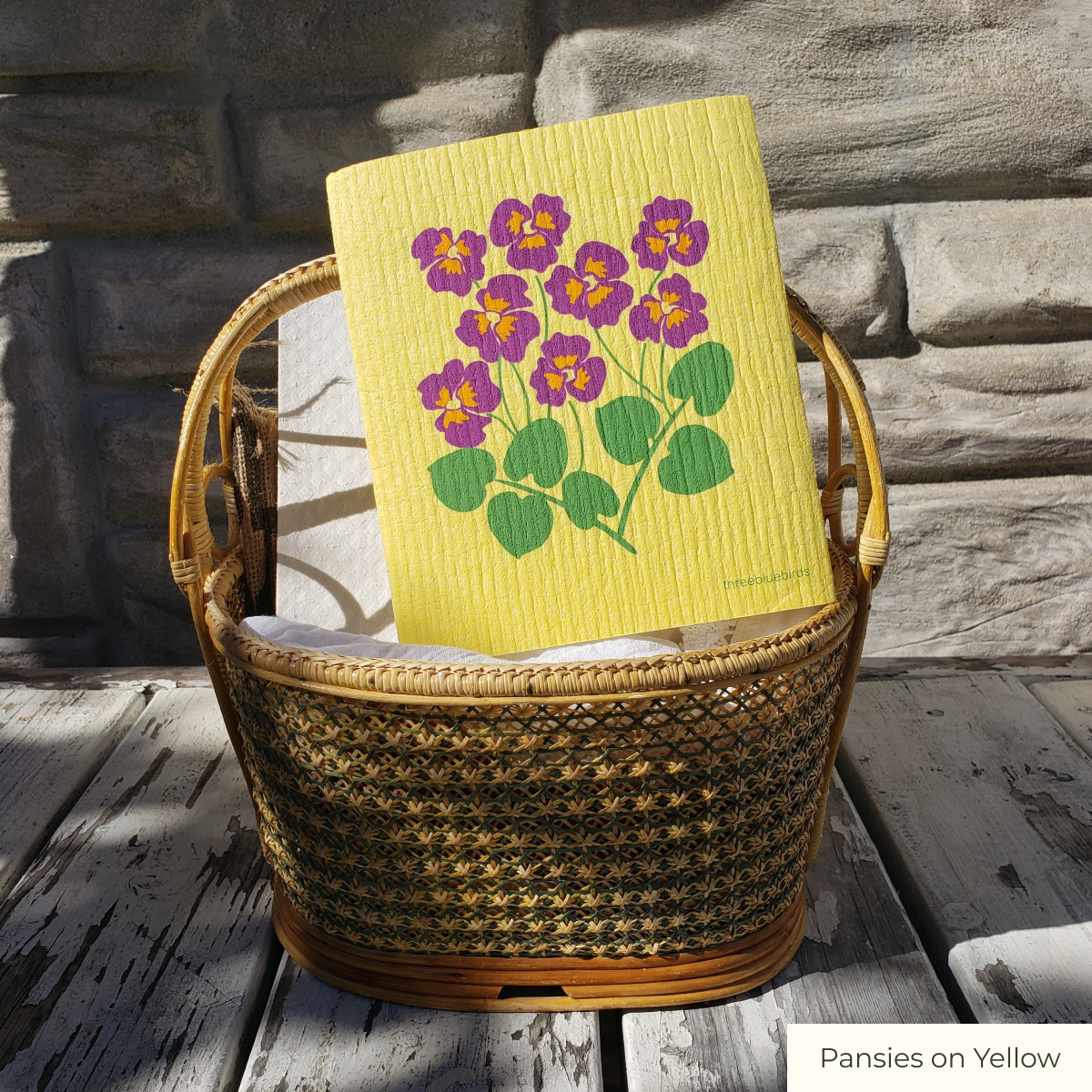 Swedish Dishcloth - Flower and Plant Designs