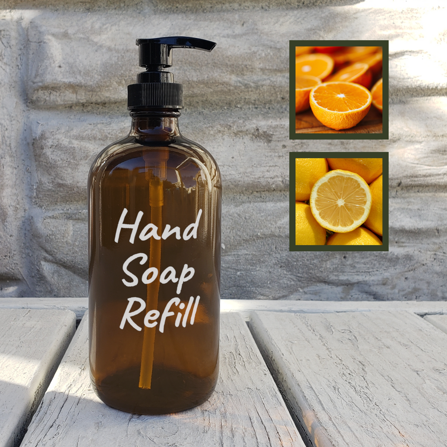 [REFILL] Citrus Bliss - Lemon & Orange Hand Soap