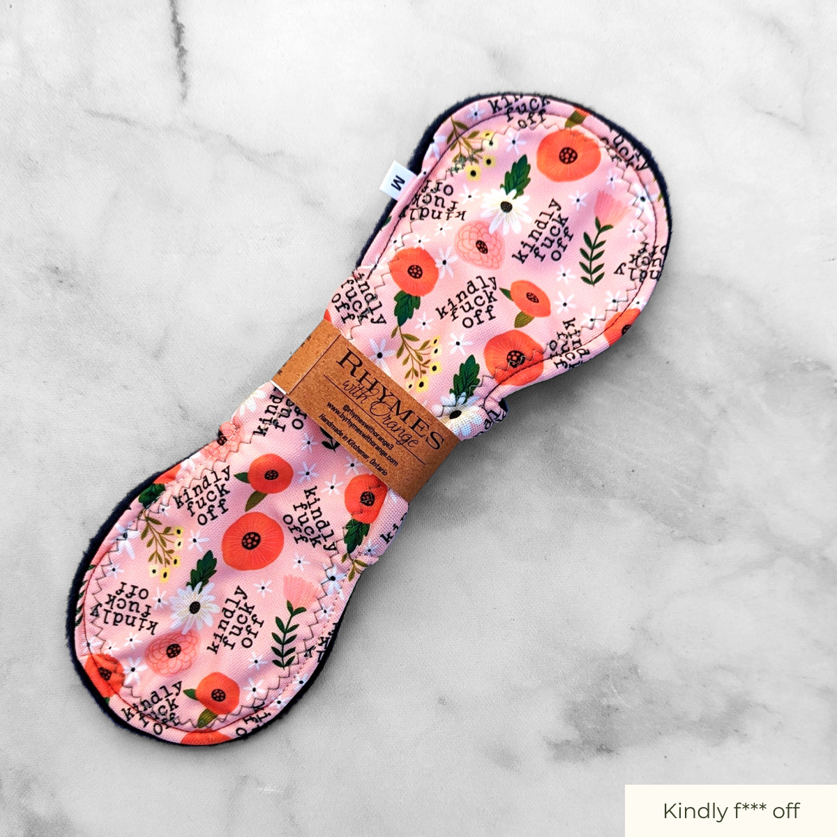 [RETIRED] Reusable Pad, Moderate Absorbency (10 inches) - Sweary Print Options