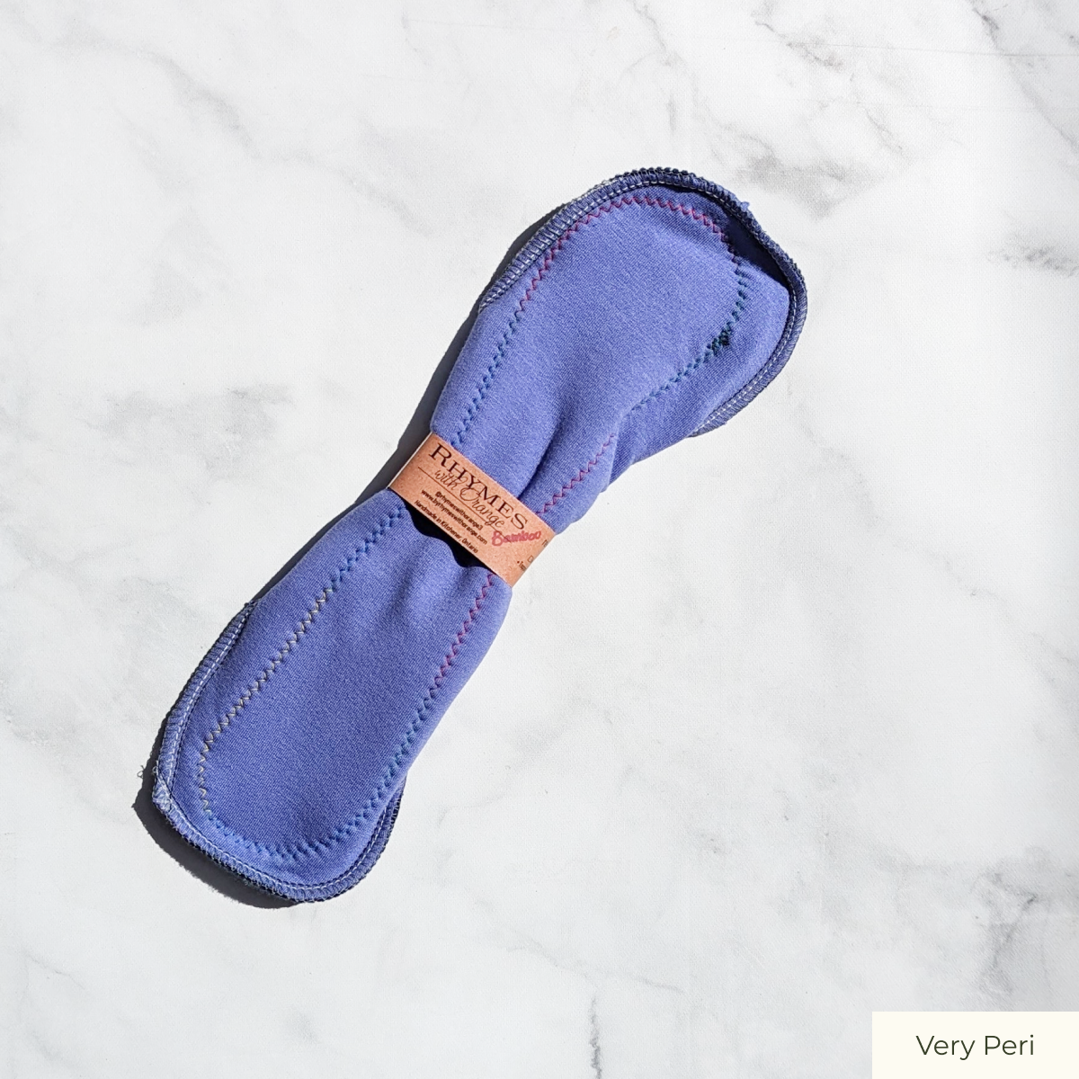 [RETIRED] Reusable Bamboo Pad, Heavy Absorbency (12 inches) - Solid Color Options