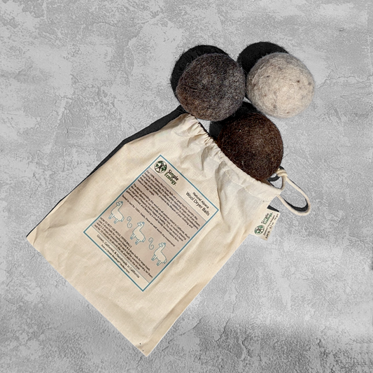 Alpaca Wool Dryer Balls - Set of 3
