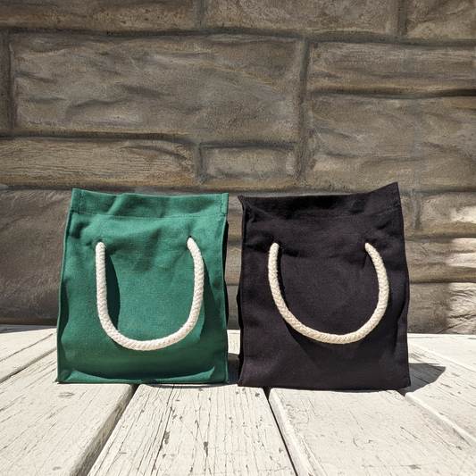 Organic Cotton Lunch Sack (With Color Options)