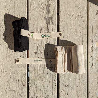 Collapsible Cotton Folding Bag with Inner Pocket