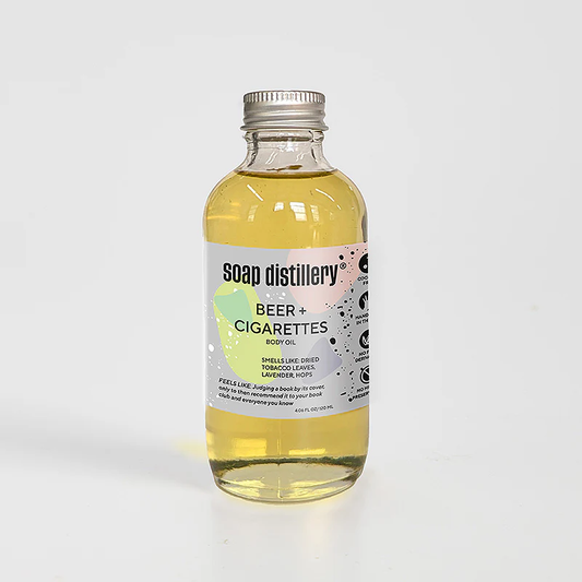 Beer and Cigarettes Botanical Body Oil