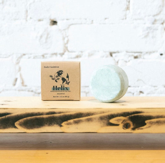 [FULL SIZE] Helix Shampoo Bar (For Normal + Oily Hair)