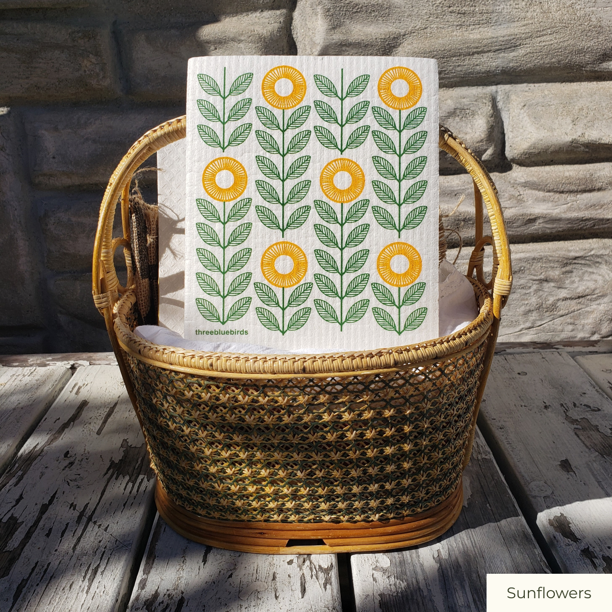 Swedish Dishcloth - Flower and Plant Designs