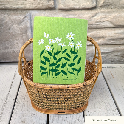 Swedish Dishcloth - Flower and Plant Designs