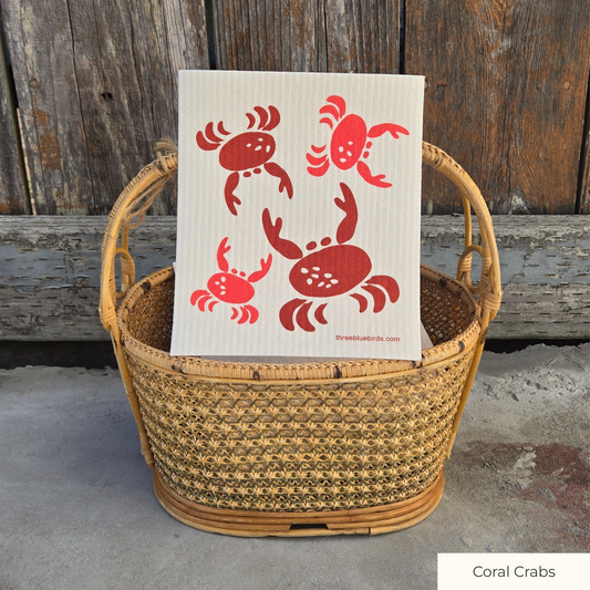 Swedish Dishcloth - Sea Designs