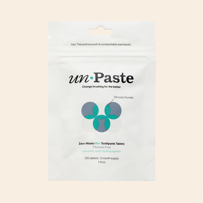 Unpaste Tooth Tablets (With Fluoride) - 125 Tablets