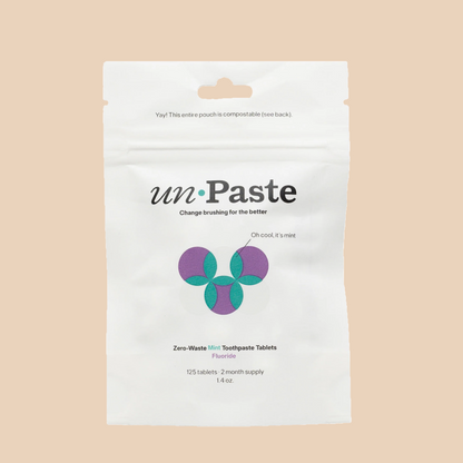 Mint Toothpaste Tablets (With Fluoride) - 125 Tablets