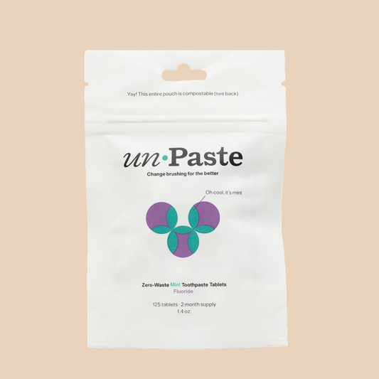 Unpaste Tooth Tablets (With Fluoride) - 125 Tablets