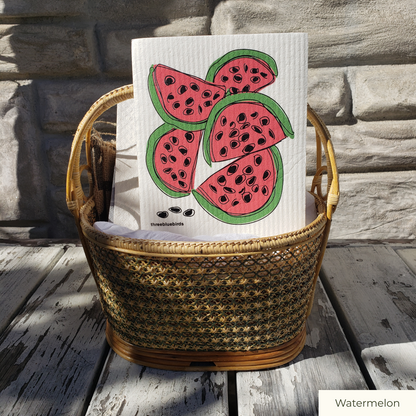 Swedish Dishcloth - Food Designs