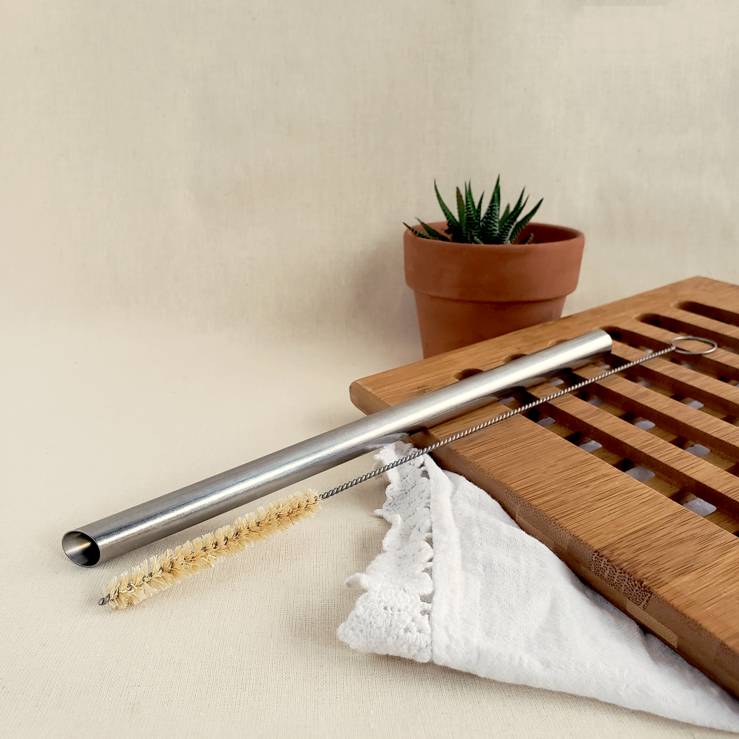Agave Fiber Drinking Straw Cleaner