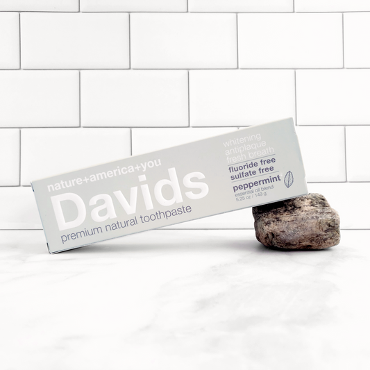 David's Peppermint Toothpaste Box