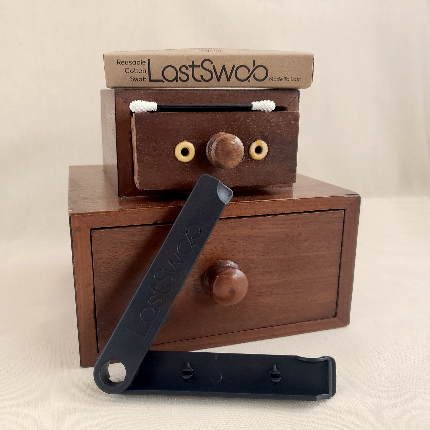 LastSwab Basic Black with Drawers