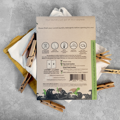 [RETIRED] Laundry Detergent Strips (32 Count) - Fragrance Free