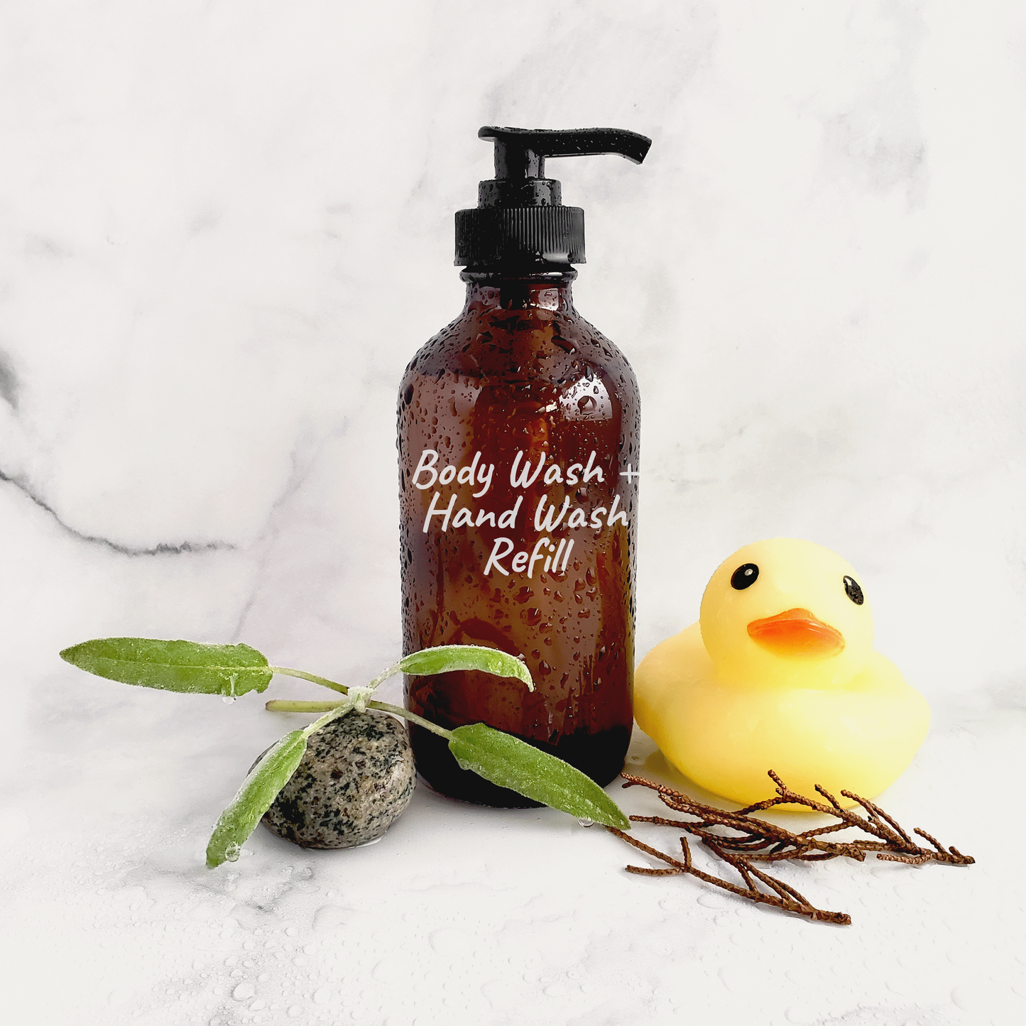[REFILL] Cedar & Sage Body Wash + Hand Wash