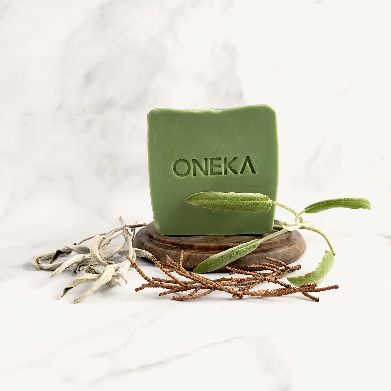 Oneka Cedar & Sage Soap Bar