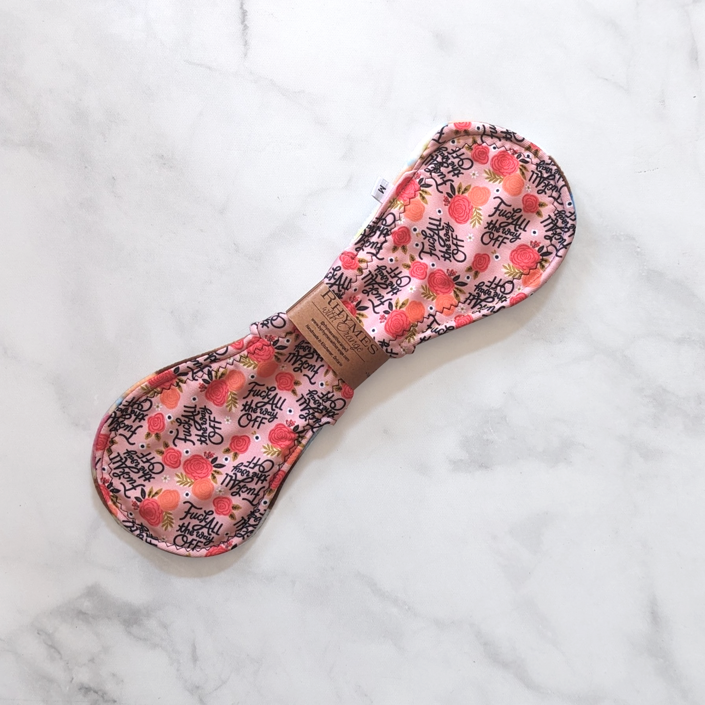 [RETIRED] Reusable Pad, Moderate Absorbency (12 inches) - Sweary Print Options