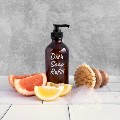 Sapadilla Grapefruit & Bergamot Dish Soap Refill