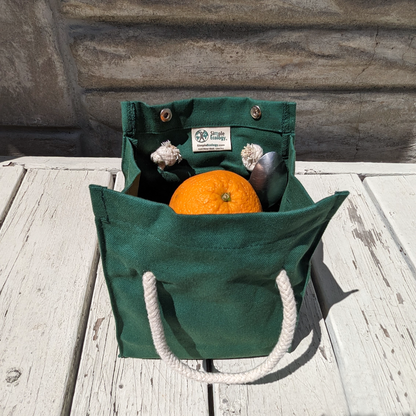 Organic Cotton Lunch Sack (With Color Options)